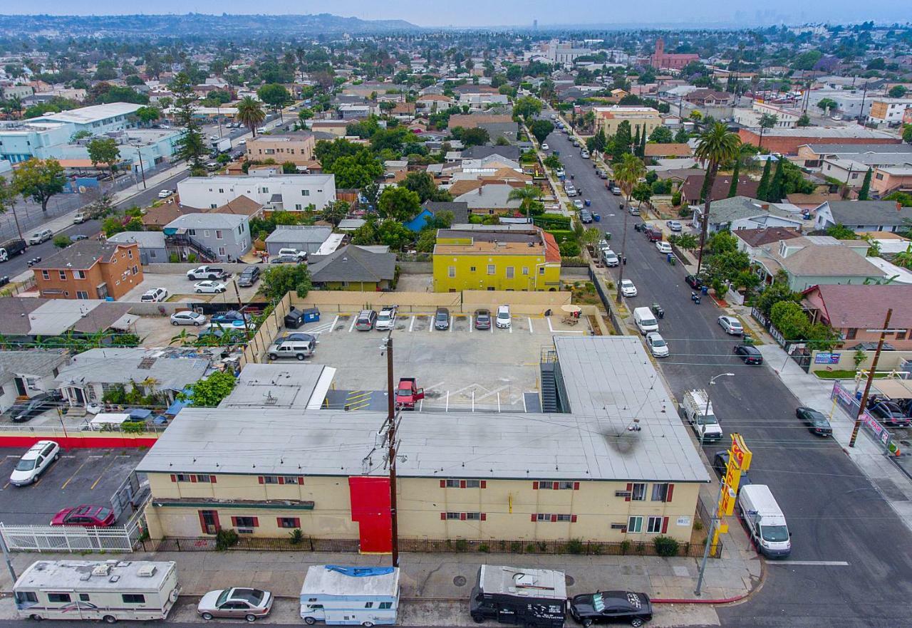 Ec Motel Los Angeles Exteriör bild
