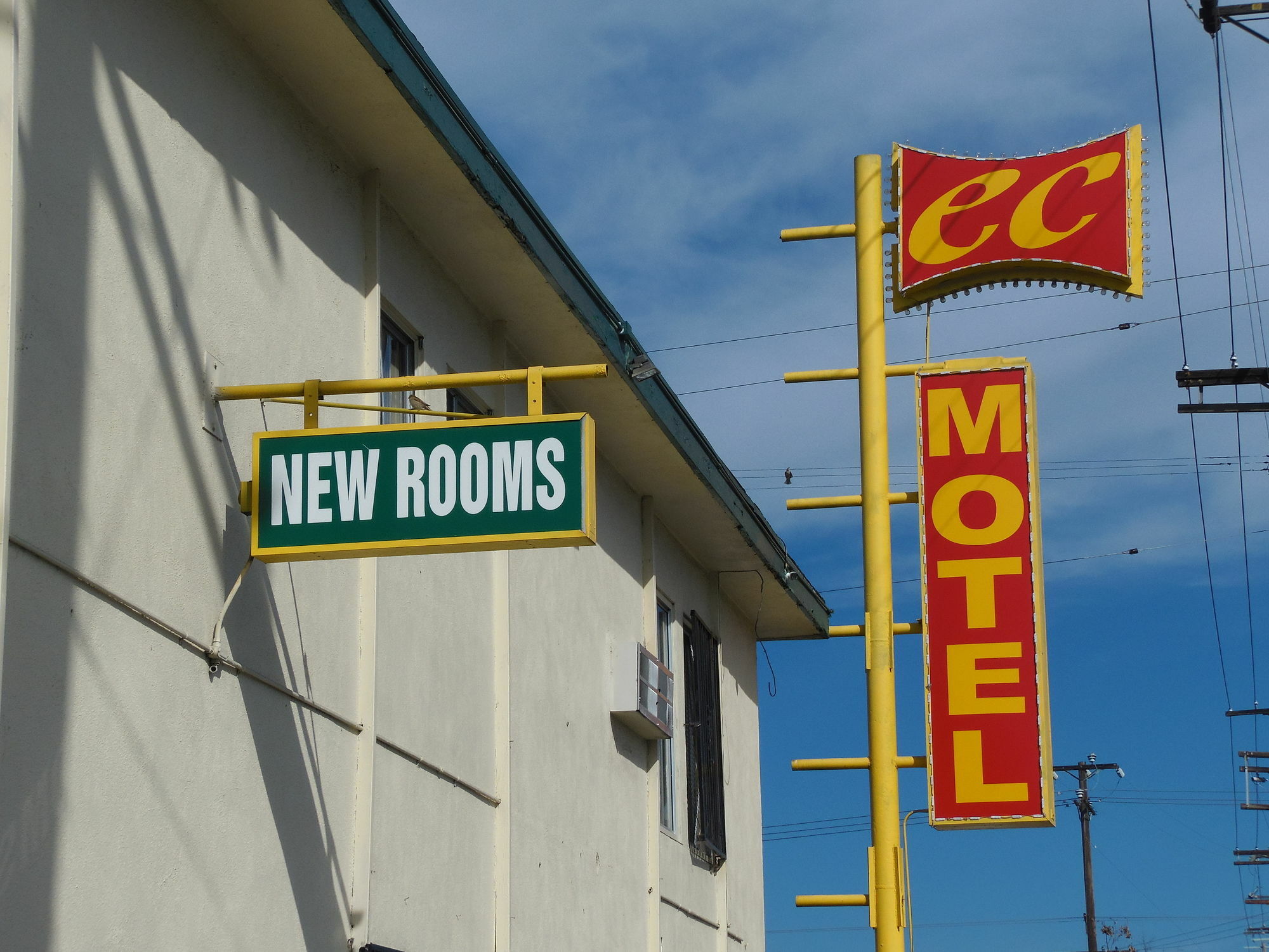Ec Motel Los Angeles Exteriör bild